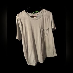 Style & Company Light Green Pocket TShirt Size XXL Pre-Owned